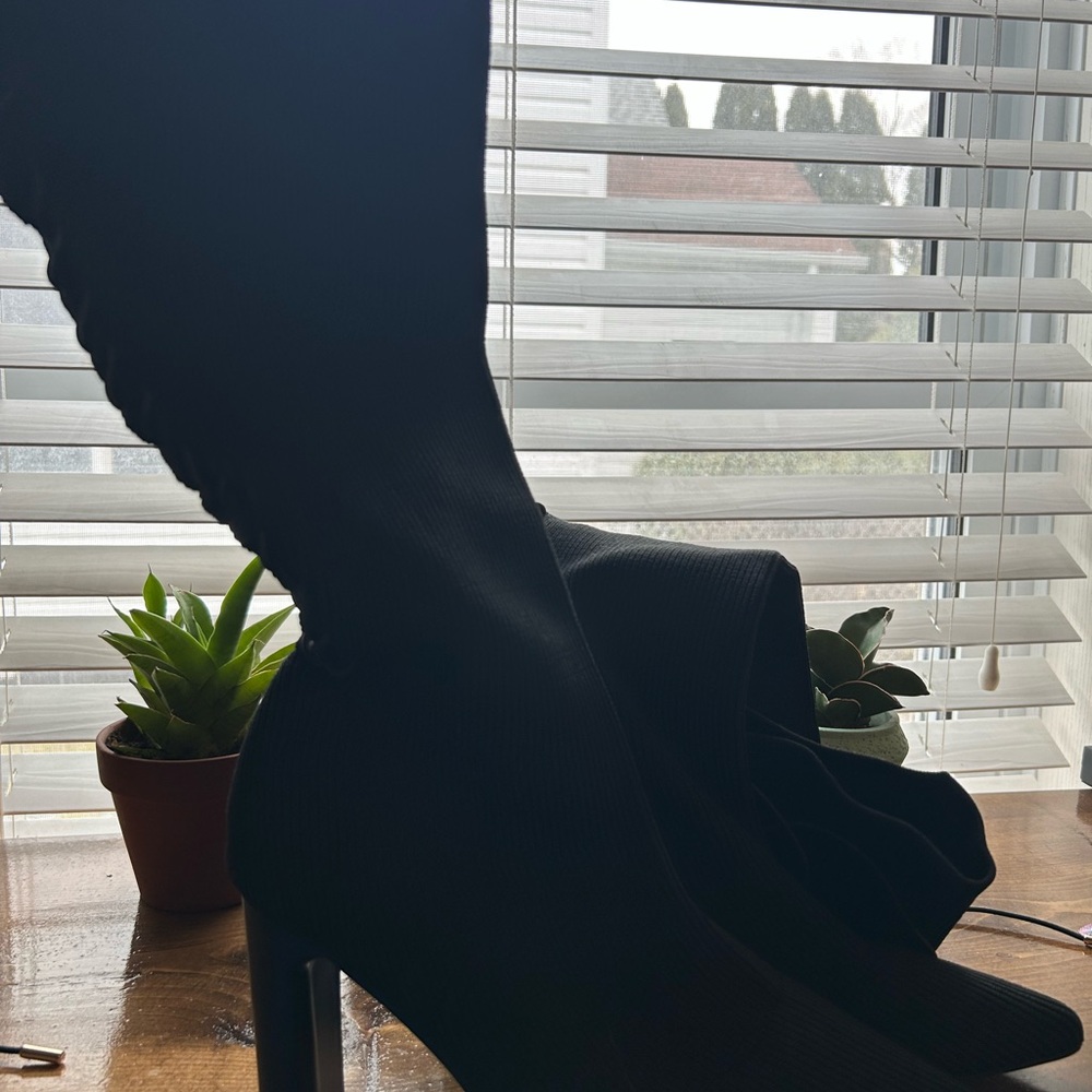 Black Women's Knee High Boots